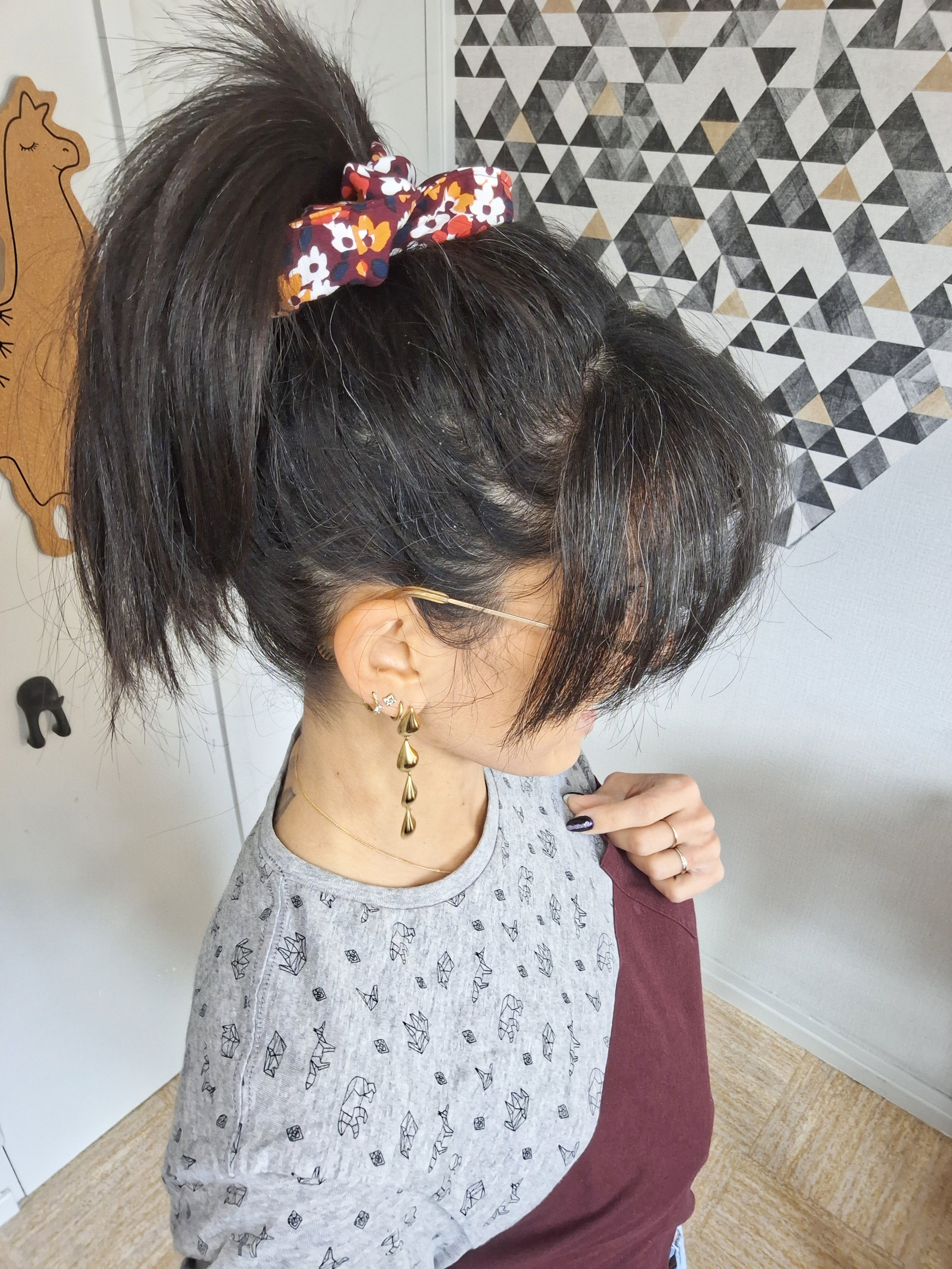 Chouchou " Fleurs d'Aube "