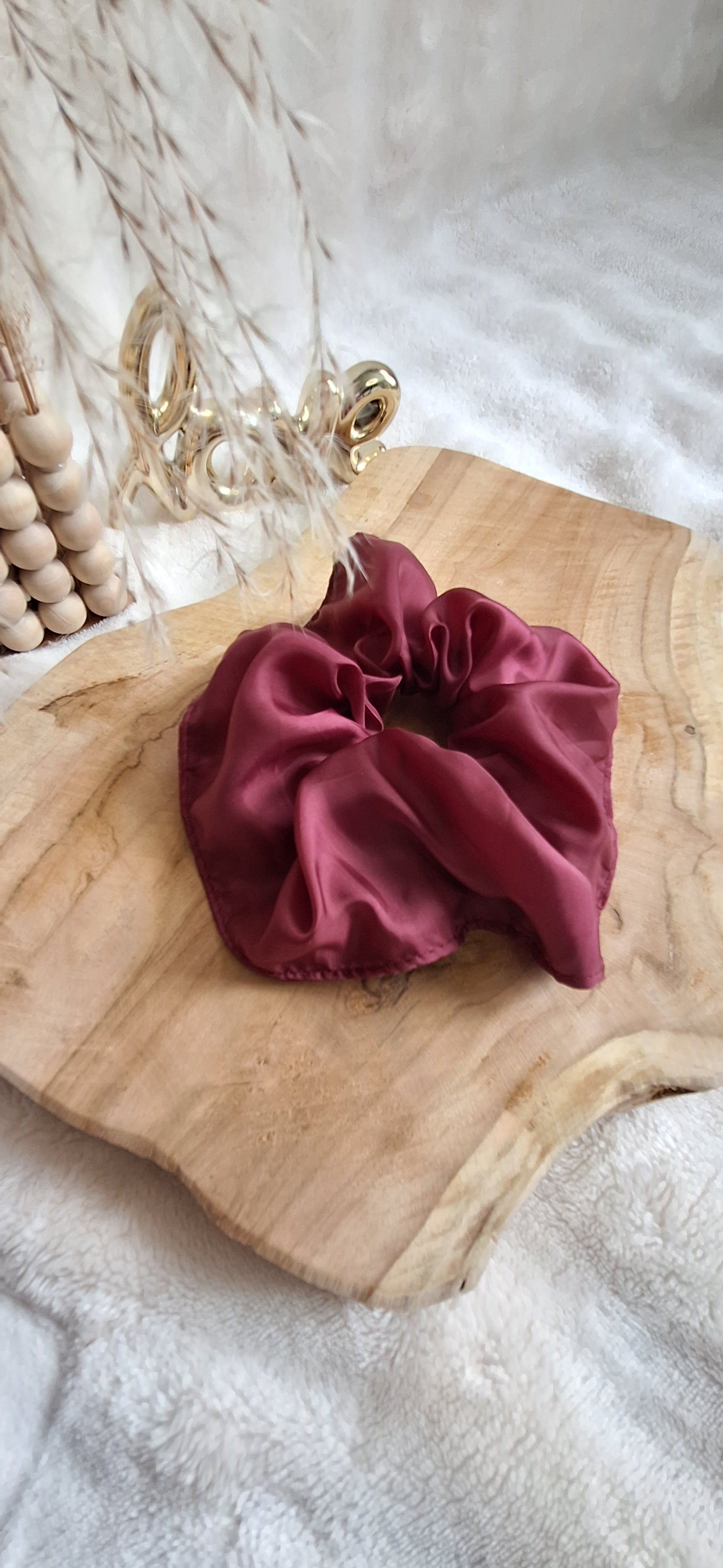 Chouchou " Satin Crépuscule "